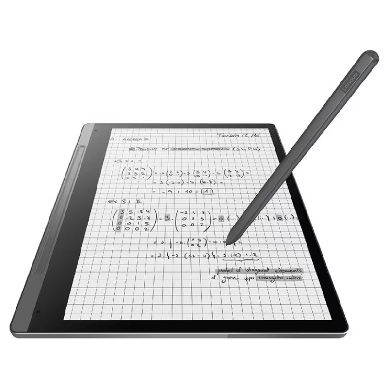 Lenovo Smart Paper 10.3" E-Ink w/ Folio Case & Pen - Grey