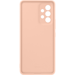 Samsung Silicon Cover For Galaxy A53 5G - Peach