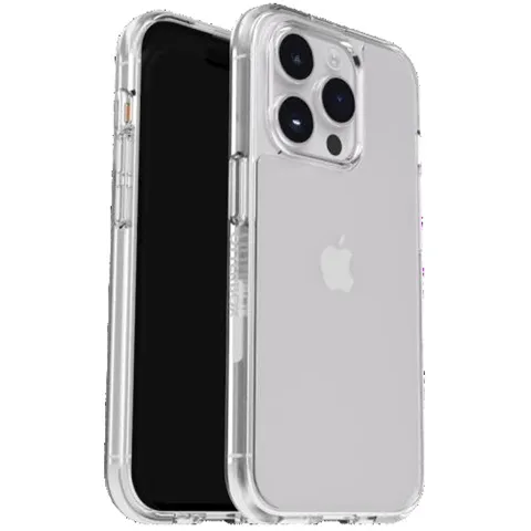 OtterBox React Antimicrobial Case For iPhone 15 Pro - Clear