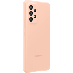 Samsung Silicon Cover For Galaxy A53 5G - Peach