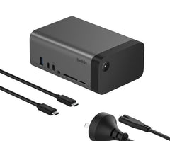 Belkin Connect USB-C 11-in-1 Pro universal Docking Station - Grey