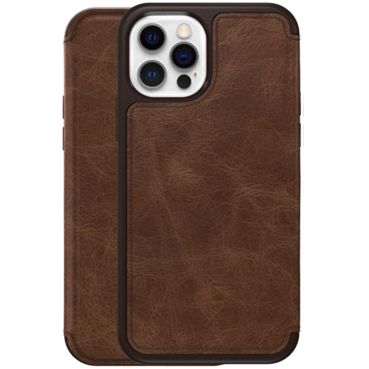 OtterBox Strada Case For iPhone 15 Pro Max - Espresso Brown