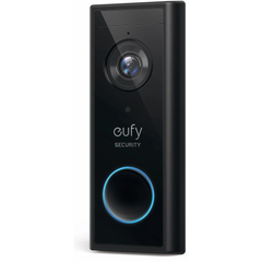 eufy Security Battery Powered Video Doorbell 2K - Black