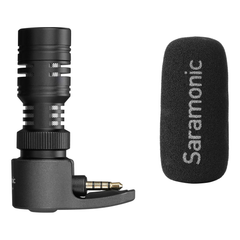 Saramonic SmartMic+ Smartphone Mic with 3.5mm - Black