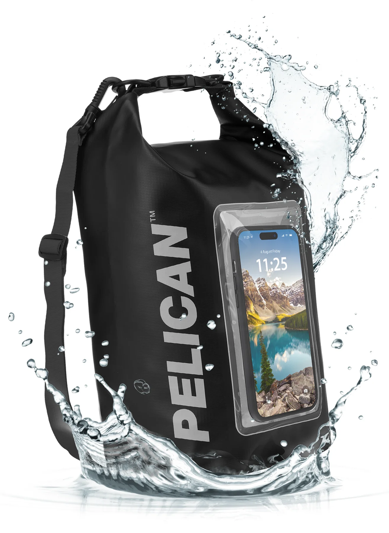 Pelican Marine Waterproof 5L Dry Bag - Stealth Black