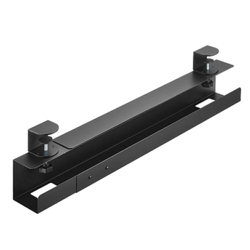 Brateck Extendable Clamp-On Under Desk Cable Tray - Black