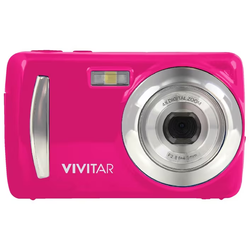Vivitar VS126 16.1 MP Digital Camera - Pink