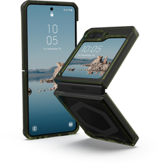 UAG Plyo Pro Case For Samsung Galaxy Z Flip 5 - Olive/Space Grey