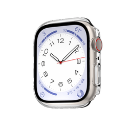 SwitchEasy Hybrid Tempered Glass For Apple Watch Case 49mm - clear