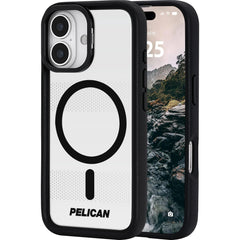 Pelican Protector MagSafe Case For Apple iPhone 17 - Clear/Black