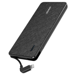 Anker PowerCore Metro 10000mAh Power Bank with Lightning Cable - Black