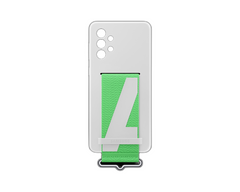 Samsung Silicone Cover With Strap For Samsung Galaxy A73 5G - White