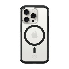 Incipio Grip MagSafe Case For iPhone 15 Pro Max - Black/Clear