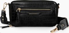 Ideal of Sweden Camera Bag Bobbi - Black Croco