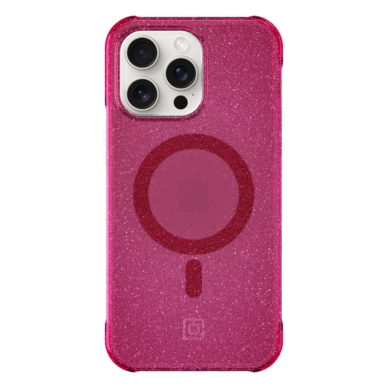 Incipio Forme Protective Case For iPhone 15 Pro Max - Pop Pink Glitter