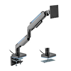 Brateck Single Heavy-Duty RGB Monitor Arm Fit Most 17