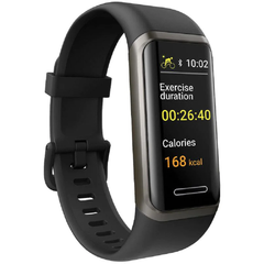 Ryze Elevate Fitness Smart Watch - Dark Grey w/ Black Strap
