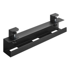 Brateck Clamp-On Under Desk Cable Tray - Black