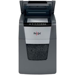 Rexel Optimum Autofeed Shredder 100X Cross Cut - Black/Grey