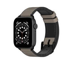 SwitchEasy Hybrid Band For Apple Watch (42-49mm) - Stone Grey