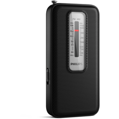 Philips Portable AM/FM Radio - Black