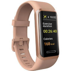 Ryze Elevate Fitness Smart Watch - Rose Gold with Pink Strap