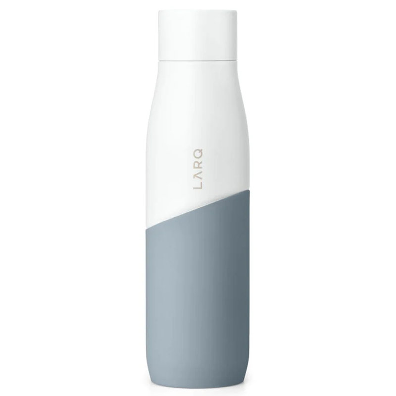 Larq PureVis Movement Water Bottle 710ml - White/Pbl