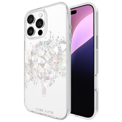 Case-Mate Karat MagSafe Case For iPhone 16 Pro Max - Silver/Clear