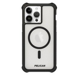 Pelican Guardian Rogue MagSafe Case iPhone 15 Pro Max - Clear/Black