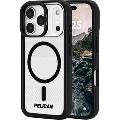 Pelican Protector MagSafe Case For Apple iPhone 17 Pro – Clear/Black