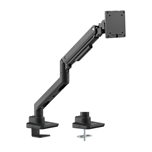 Brateck Desk-Mounted Heavy-Duty Monitor Arm Fit Most 17"-49" - Black