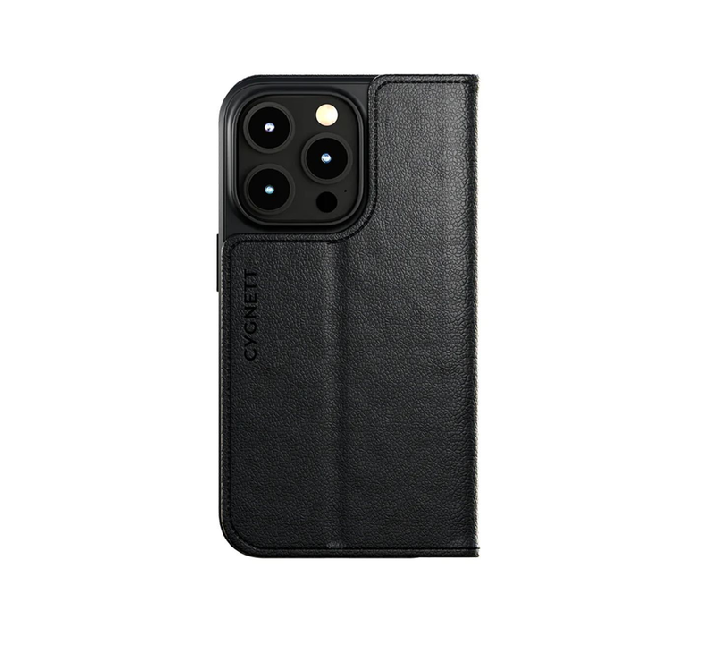 Cygnett UrbanWallet Leather Case For iPhone 15 Pro Max - Black
