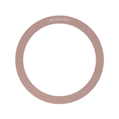 Mageasy Hoops MagSafe Adhesive Ring - Pink