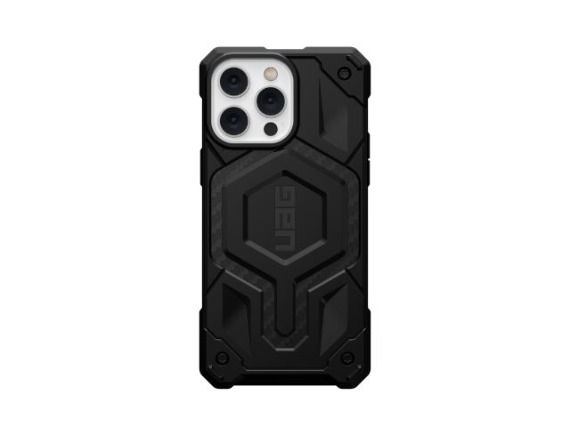UAG Monarch Pro MagSafe Case For iPhone 15 Pro Max - Carbon Fiber