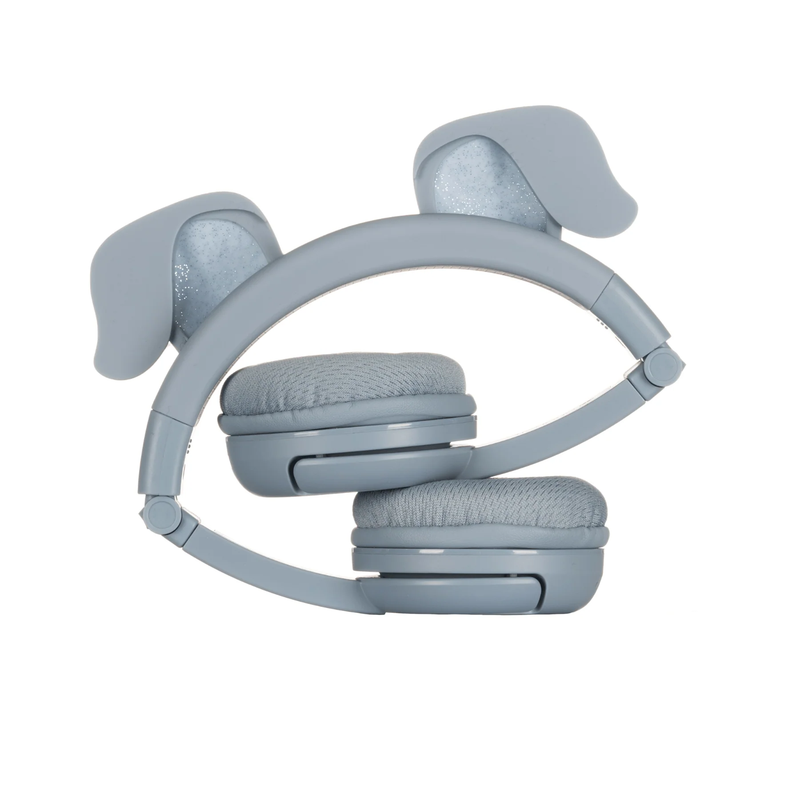 BuddyPhones PlayEars+ Animal Ears Wireless Headphone - Dog Blue