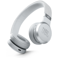 JBL Live 460 Wireless On-Ear Noise Cancelling Headphones - White