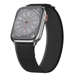 SwitchEasy Flex Woven Watch Loop For Watch 42/44/45mm - Black/Grey