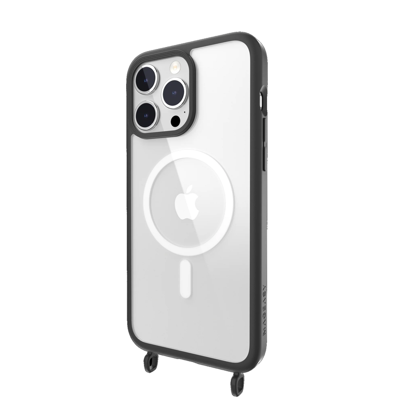 MagEasy Roam M + Strap MagSafe Case For iPhone 15 Pro - Black