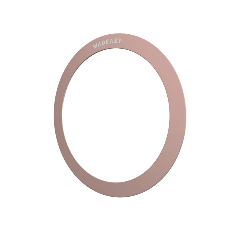Mageasy Hoops MagSafe Adhesive Ring - Pink