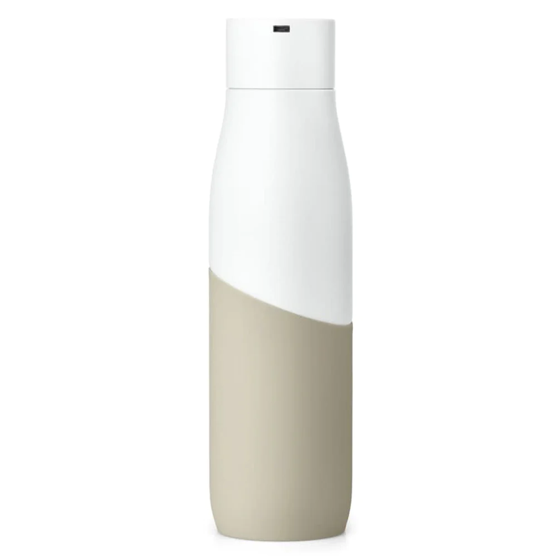 Larq PureVis Movement Water Bottle 950ml - White/Dune