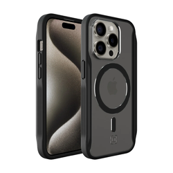 Incipio AeroGrip MagSafe Case For iPhone 15 Pro - Stealth Black