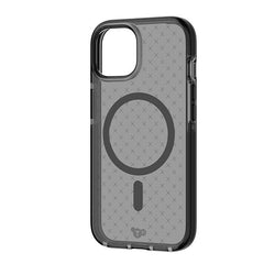 Tech21 Evo Check MagSafe Case For iPhone 15 Pro - Smokey Black
