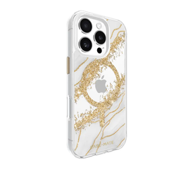 Case-Mate Karat MagSafe Case For iPhone 16 Pro - White / Grey