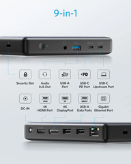 Anker PowerExpand 9-in-1 USB-CPD Docking Station