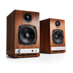 Audioengine HD3 Powered Desktop Speakers - Walnut