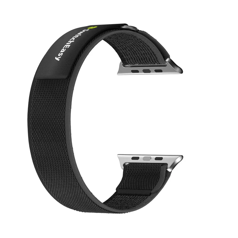 SwitchEasy Flex Woven Watch Loop For Watch 38/40/41mm - Black/Grey