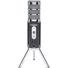 Samson Satellite USB/iOS Broadcast Microphone - Black/Silver