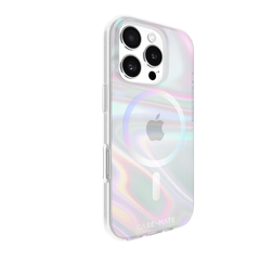 Case-Mate Soap Bubble Case For iPhone 16 Pro Max - Iridescent