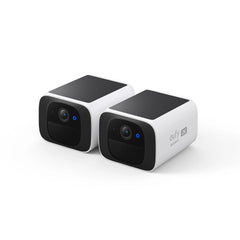eufy SoloCam S220 4-Security Camera System with Homebase 3 - White