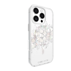 Case-Mate Karat MagSafe Case For iPhone 16 Pro - Silver / Clear